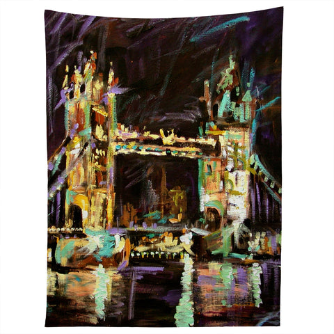 Ginette Fine Art Tower Bridge London Tapestry