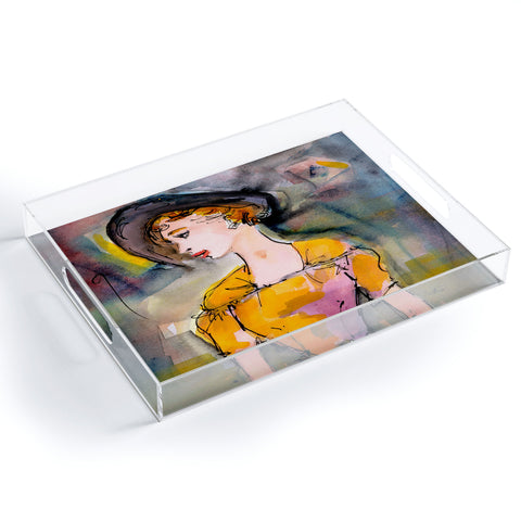 Ginette Fine Art Vintage Chic 1 Acrylic Tray