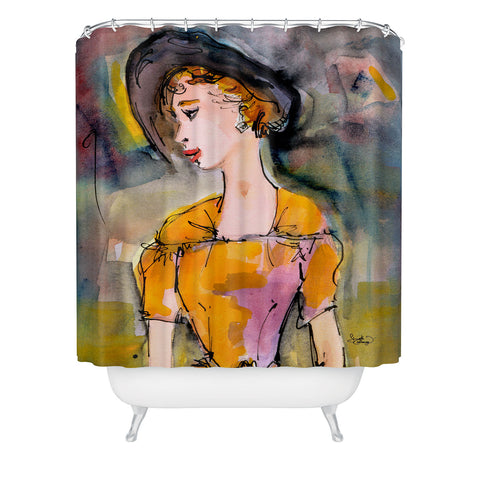 Ginette Fine Art Vintage Chic 1 Shower Curtain