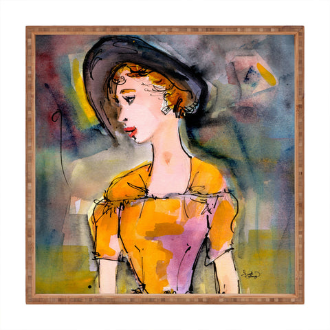Ginette Fine Art Vintage Chic 1 Square Tray