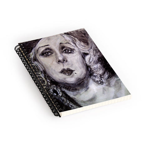 Ginette Fine Art Vintage Glamour Spiral Notebook
