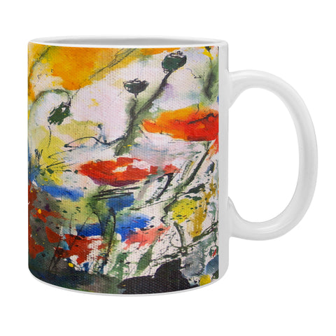 Ginette Fine Art Wildflowers Poppies 1 Coffee Mug