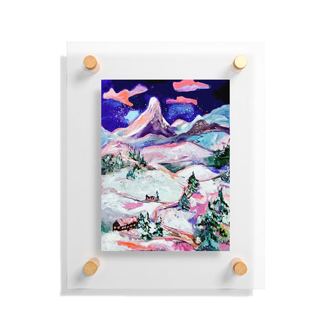 Ginette Fine Art Winter Wonderland Floating Acrylic Print
