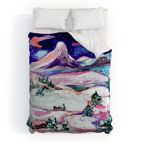 Ginette Fine Art Winter Wonderland Comforter