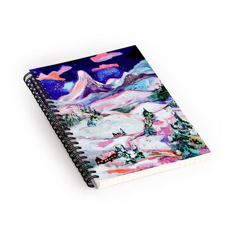 Ginette Fine Art Winter Wonderland Spiral Notebook