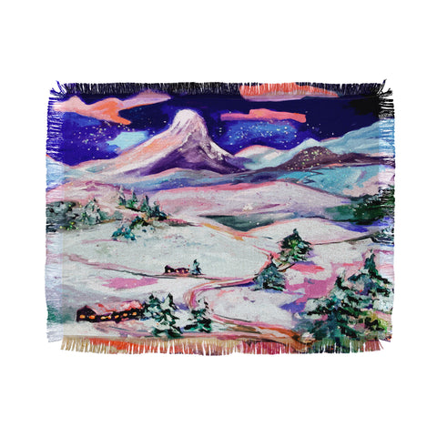 Ginette Fine Art Winter Wonderland Throw Blanket