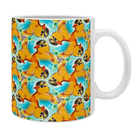 Ginette Fine Art Yellow Bird Coffee Mug