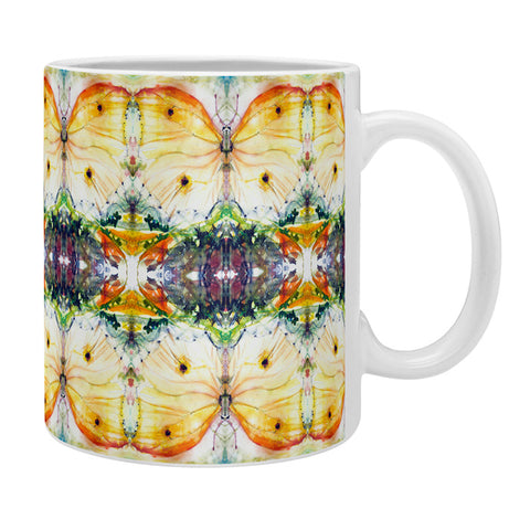 Ginette Fine Art Yellow Butterfly Coffee Mug