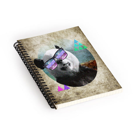 Ginger Pigg Pandamonium Spiral Notebook