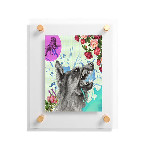 Ginger Pigg Wolf1 Floating Acrylic Print