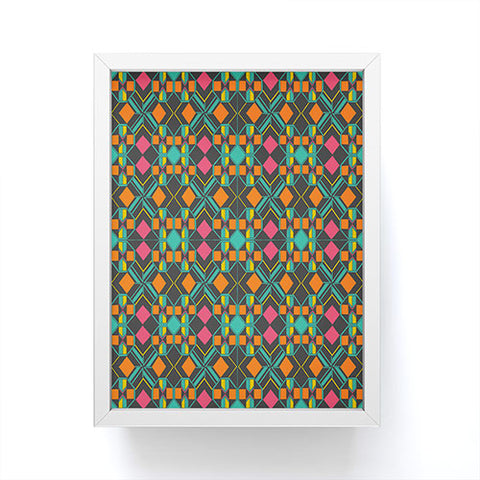 Gneural Neu Tribal 1002 Framed Mini Art Print