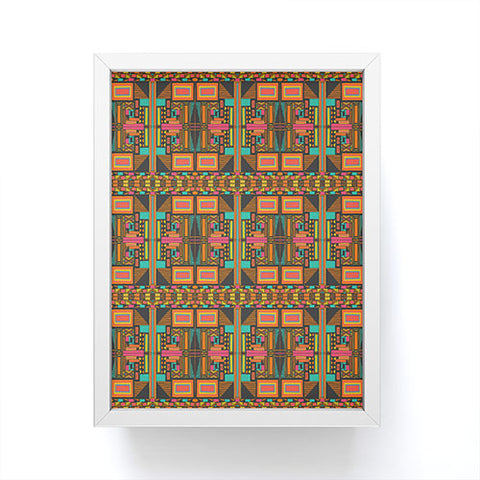 Gneural Neu Tribal 1006 Framed Mini Art Print