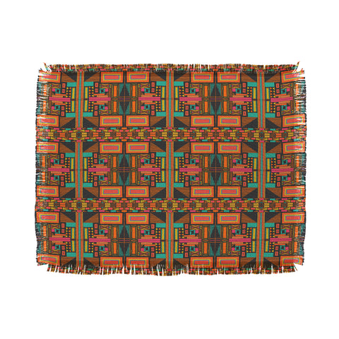 Gneural Neu Tribal 1006 Throw Blanket