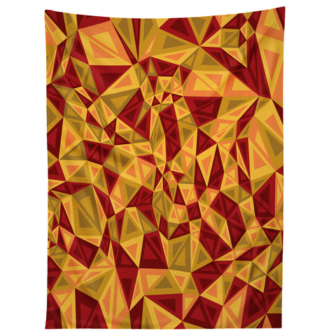 Gneural Triad Illusion Fall Tapestry