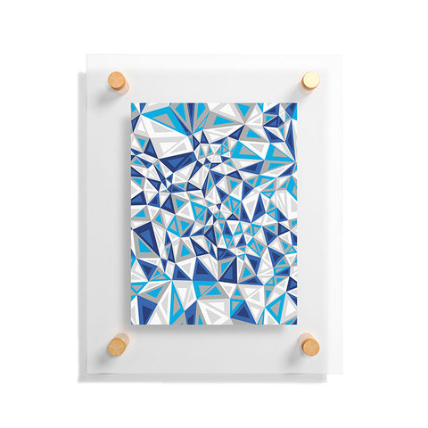 Gneural Triad Illusion Iced Floating Acrylic Print
