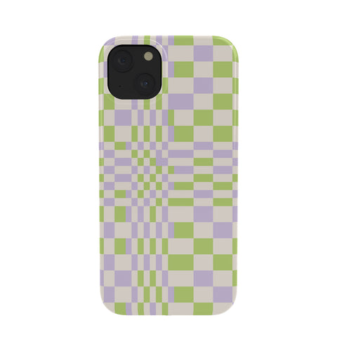 Grace Happy Colorful Checkered Pattern Phone Case
