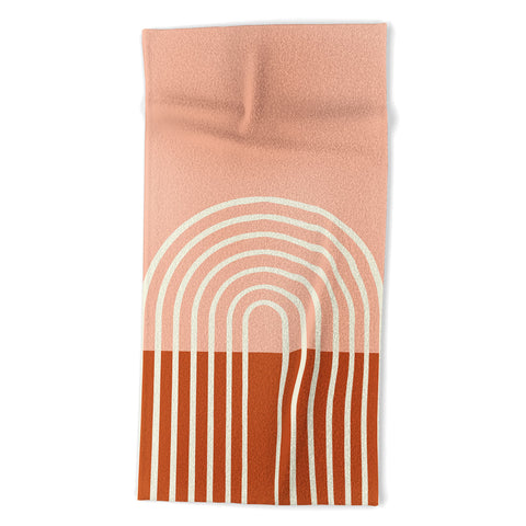 Grace Terracota Pastel Beach Towel