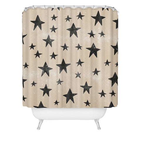 Grace we are all made of stars Shower Curtain