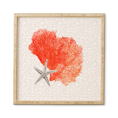Hadley Hutton Coral Sea Collection 4 Framed Wall Art