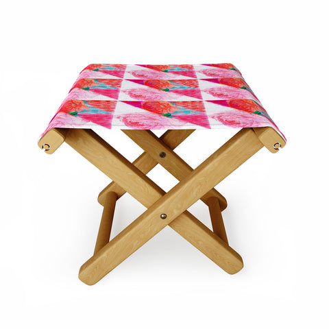 Hadley Hutton Floral Tribe Collection 1 Folding Stool