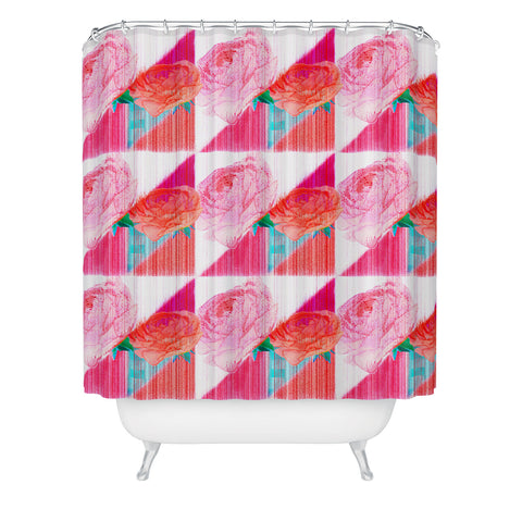 Hadley Hutton Floral Tribe Collection 1 Shower Curtain