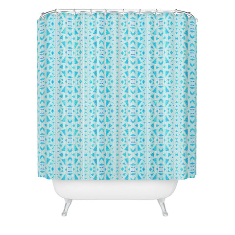 Hadley Hutton Floral Tribe Collection 4 Shower Curtain