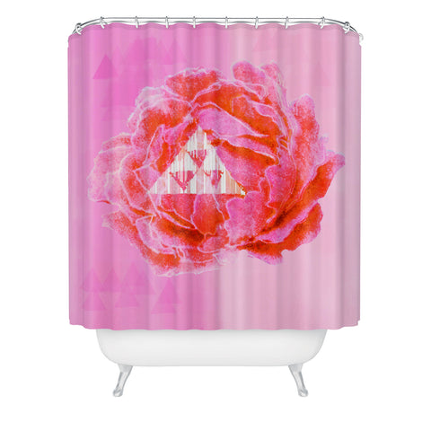 Hadley Hutton Floral Tribe Collection 5 Shower Curtain