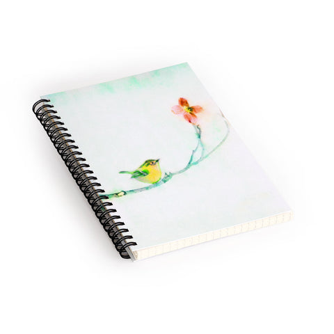 Hadley Hutton Golden Wren Spiral Notebook
