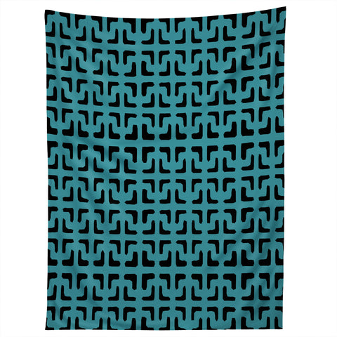 Hadley Hutton Lattice Pieces Teal Tapestry