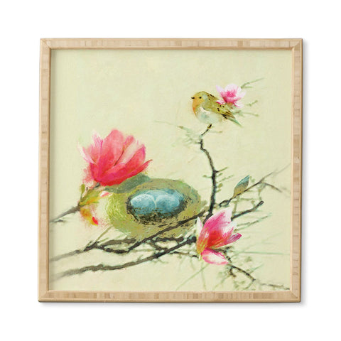 Hadley Hutton Magnolia Bird Framed Wall Art