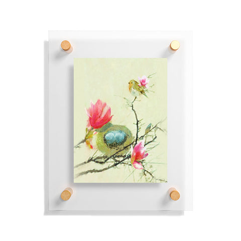 Hadley Hutton Magnolia Bird Floating Acrylic Print
