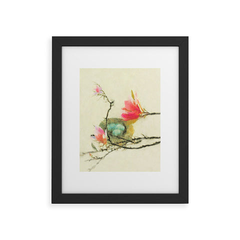 Hadley Hutton Magnolia Nest Framed Art Print