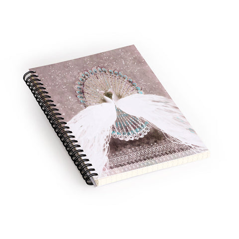Hadley Hutton Pair Of Peacocks Spiral Notebook