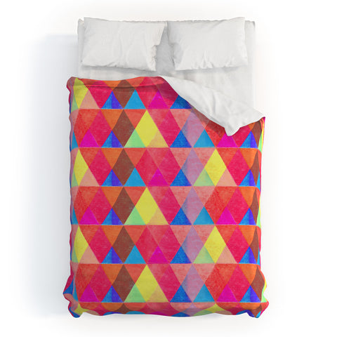 Hadley Hutton Scaled Triangles 1 Duvet Cover