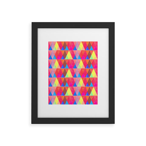 Hadley Hutton Scaled Triangles 1 Framed Art Print
