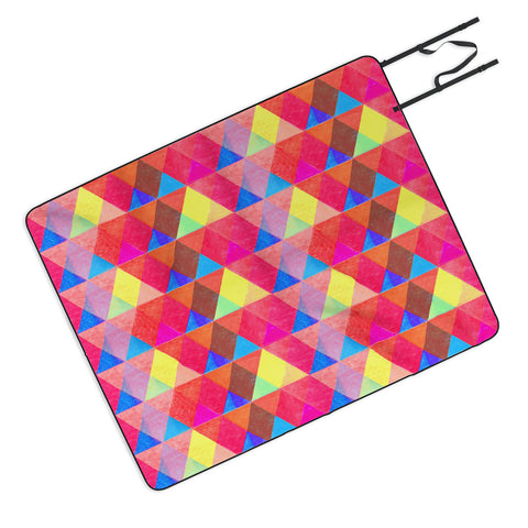 Hadley Hutton Scaled Triangles 1 Picnic Blanket