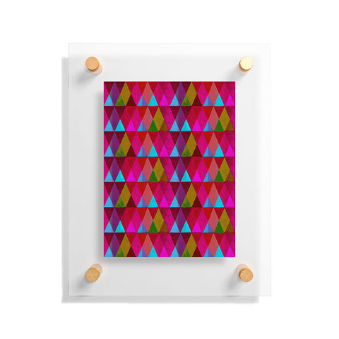 Hadley Hutton Scaled Triangles 2 Floating Acrylic Print