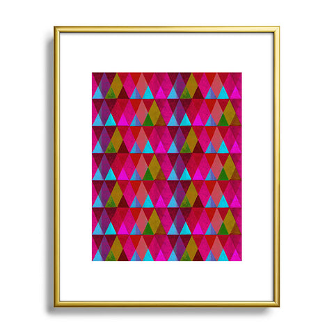 Hadley Hutton Scaled Triangles 2 Metal Framed Art Print