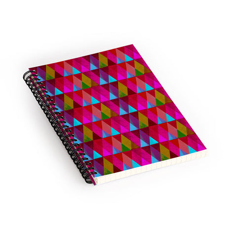 Hadley Hutton Scaled Triangles 2 Spiral Notebook