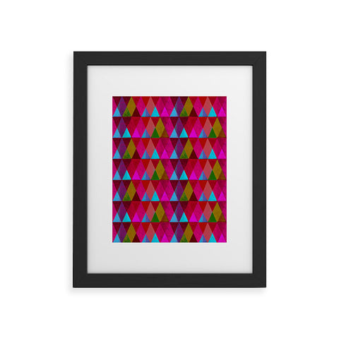 Hadley Hutton Scaled Triangles 2 Framed Art Print