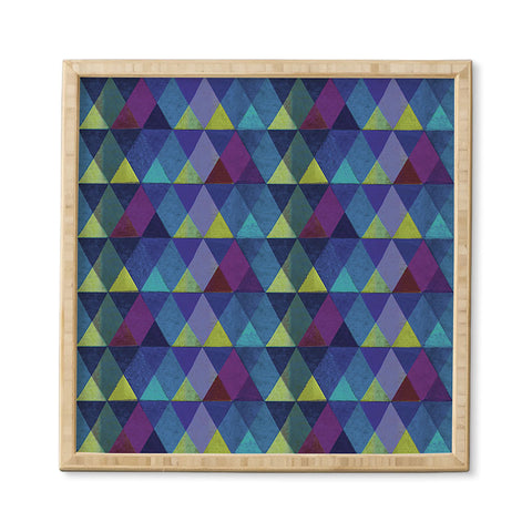 Hadley Hutton Scaled Triangles 3 Framed Wall Art