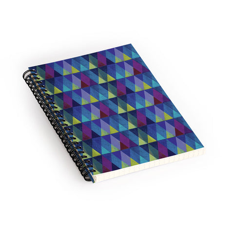 Hadley Hutton Scaled Triangles 3 Spiral Notebook