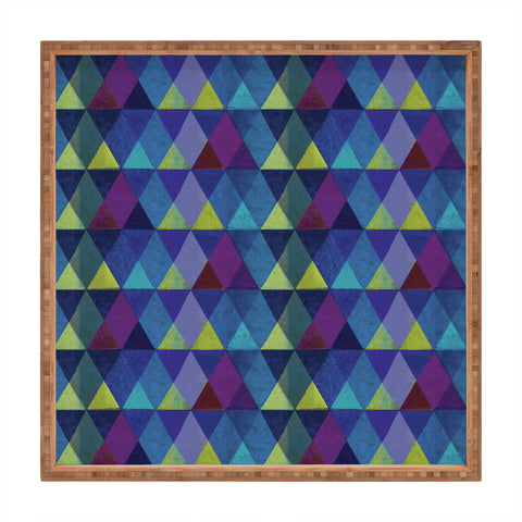 Hadley Hutton Scaled Triangles 3 Square Tray