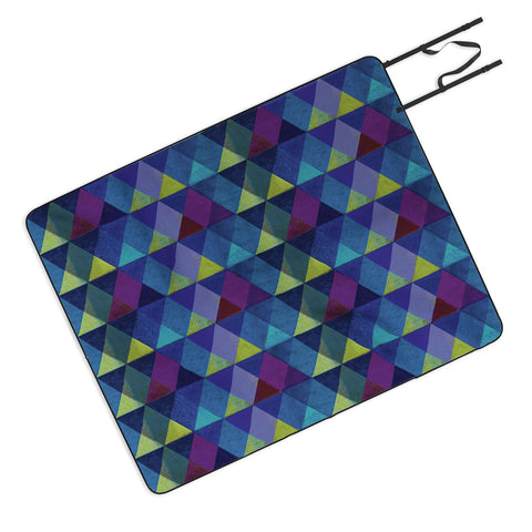 Hadley Hutton Scaled Triangles 3 Picnic Blanket