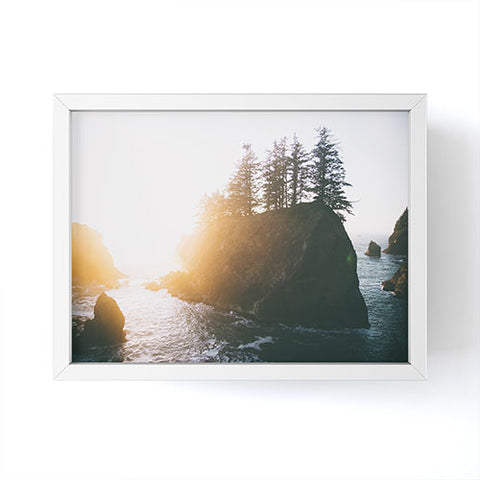 Hannah Kemp Coastal Sunset 1 Framed Mini Art Print