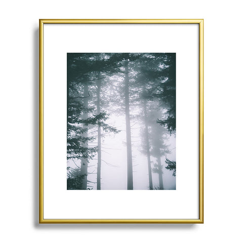 Hannah Kemp Moody Forest II Metal Framed Art Print