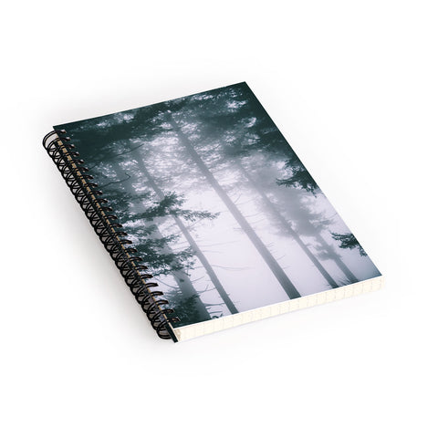 Hannah Kemp Moody Forest II Spiral Notebook