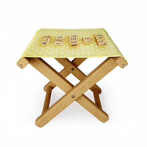 Happee Monkee All You Need Is Love 1 Folding Stool