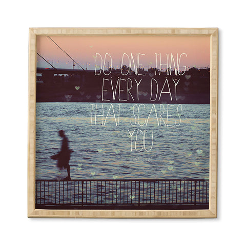 Happee Monkee Do One Thing Every Day Framed Wall Art