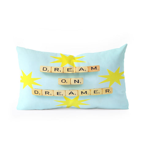 Happee Monkee Dream On Dreamer Oblong Throw Pillow